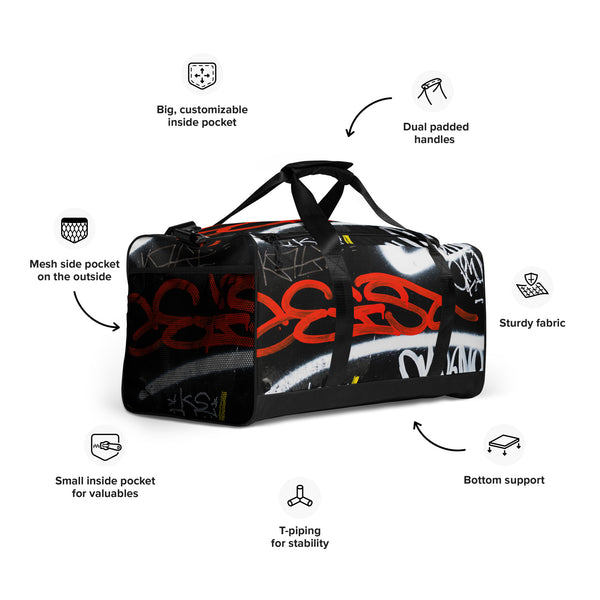 Duffle bag Graffiti