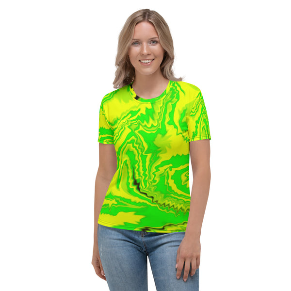 T-shirt Vortex Green
